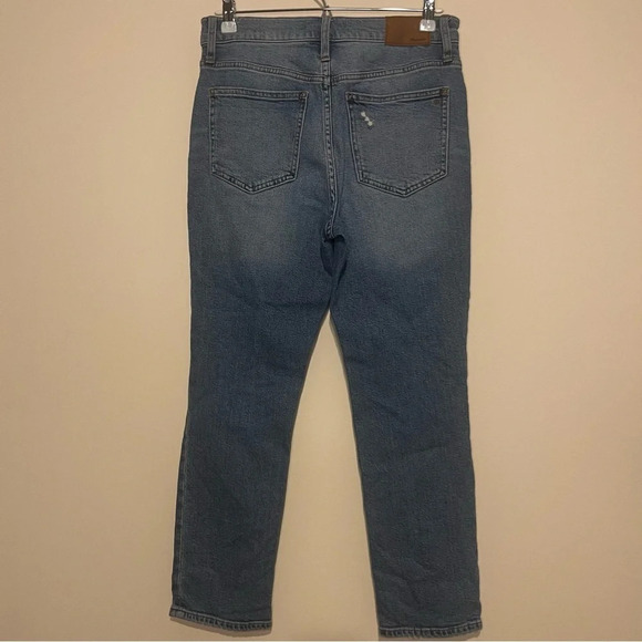 MADEWELL The Perfect Vintage Distressed Light Wash Jeans - Picture 6 of 12